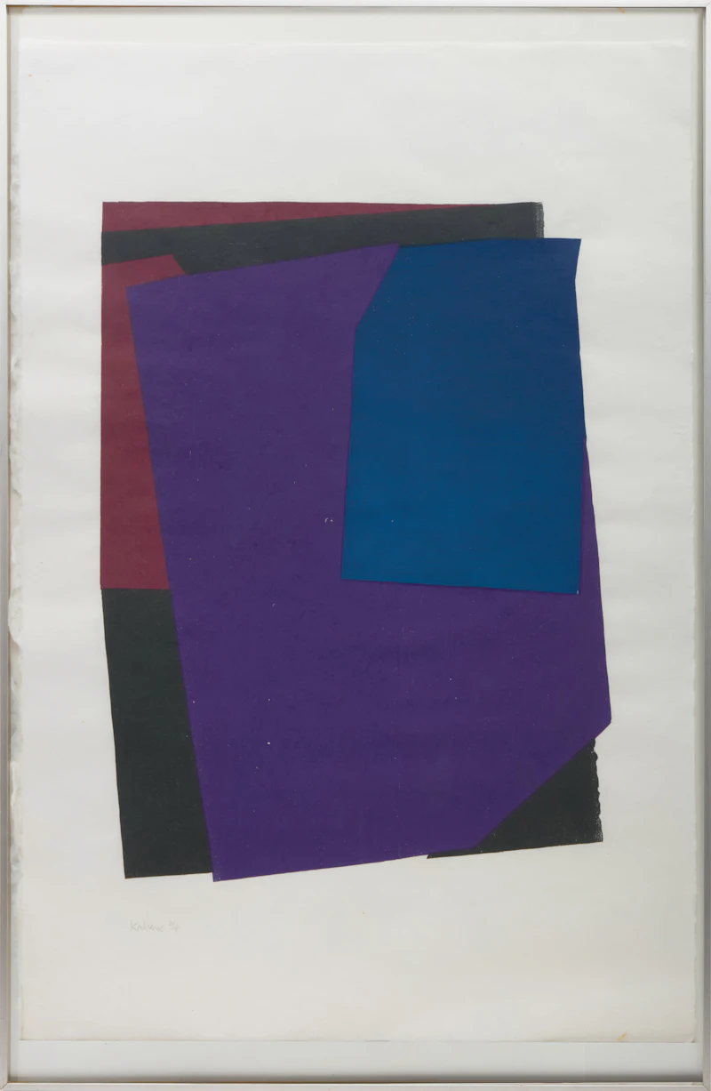 Anne Kahane, Woodblock #26; Woodblock #39, 2 woodcut prints - view 7