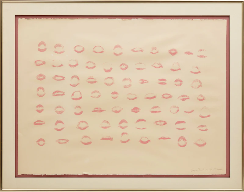 Joyce Wieland, O Canada, colour lithograph, 1970 - view 2