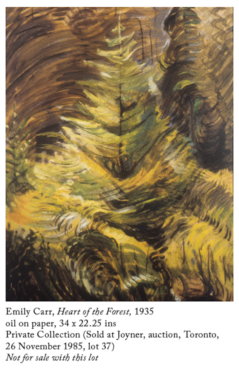 Emily Carr, Wind, oil on canvas, 1936 - view 5