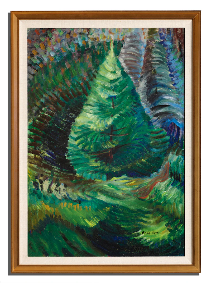 Emily Carr, Wind, oil on canvas, 1936 - view 2