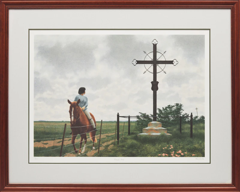 David Alexander Colville, French Cross, photolithographic reproduction - view 2