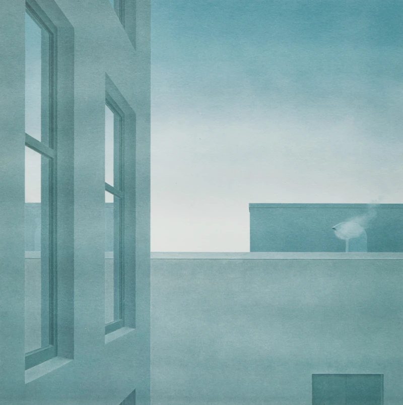 Institution by Christopher Pratt
