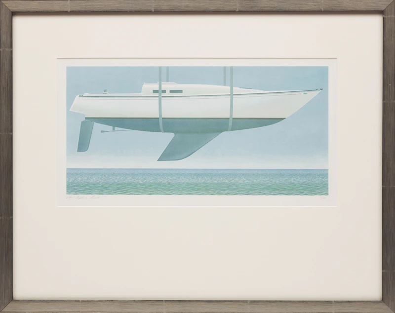 Christopher Pratt, New Boat, photolithographic reproduction - view 2