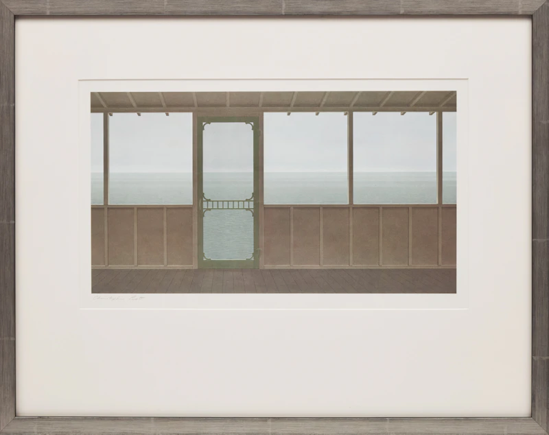 Christopher Pratt, Cottage Interior, photolithographic reproduction - view 2