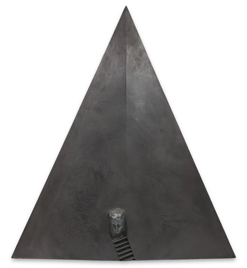 Jiri Ladocha, Untitled, oil on wood - view 1