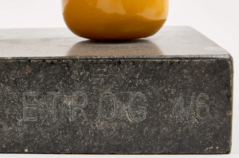 Sorel Etrog, Kabuki, painted bronze, circa 1971 - view 5