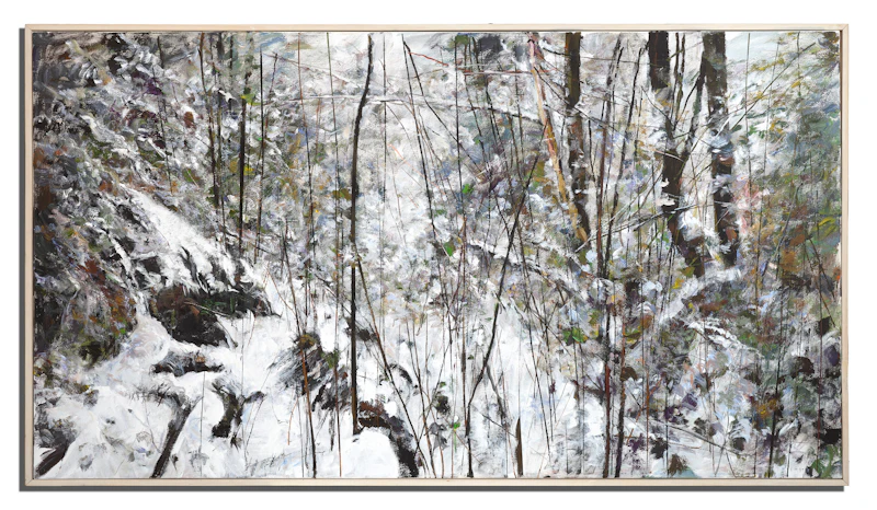Gordon Appelbe Smith, Winter Forest M, acrylic on canvas, 2004 - view 2