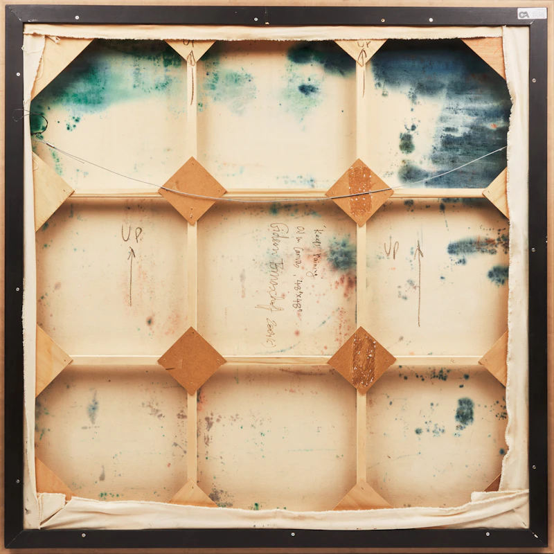 Gideon Tomaschoff, Keeps Raining, oil on canvas, 2004 - view 3