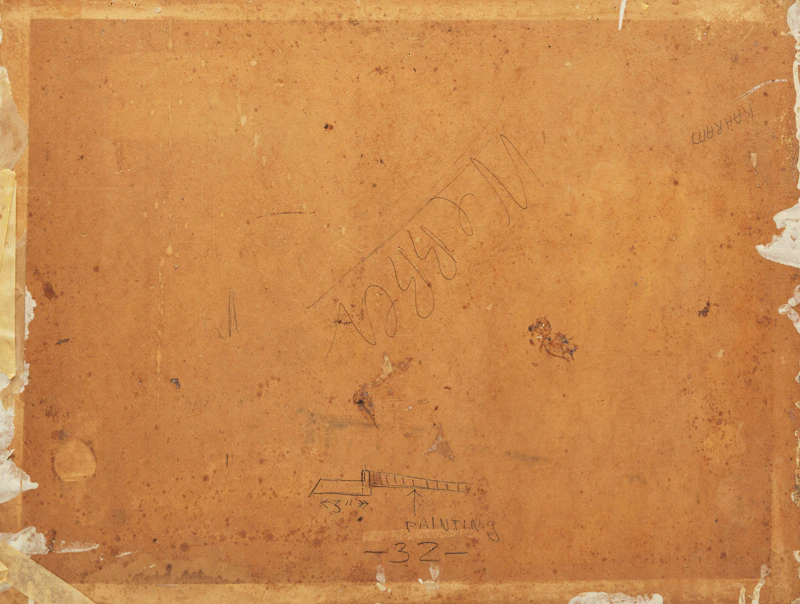 Gordon McKinley Webber, Kahram, oil on board, 1961 - view 2