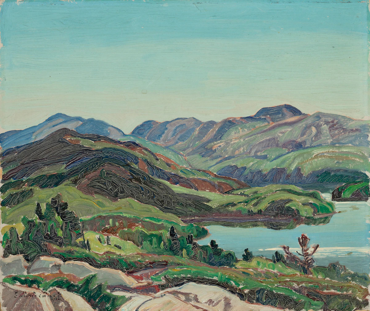 Franklin Carmichael, Still Morning, oil on board, 1936