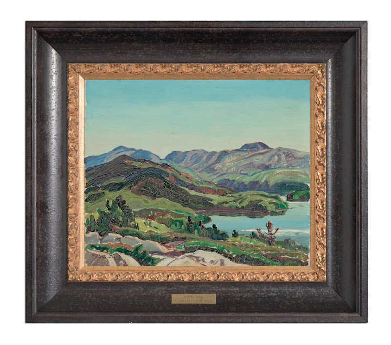 Franklin Carmichael, Still Morning, oil on board, 1936 - view 2