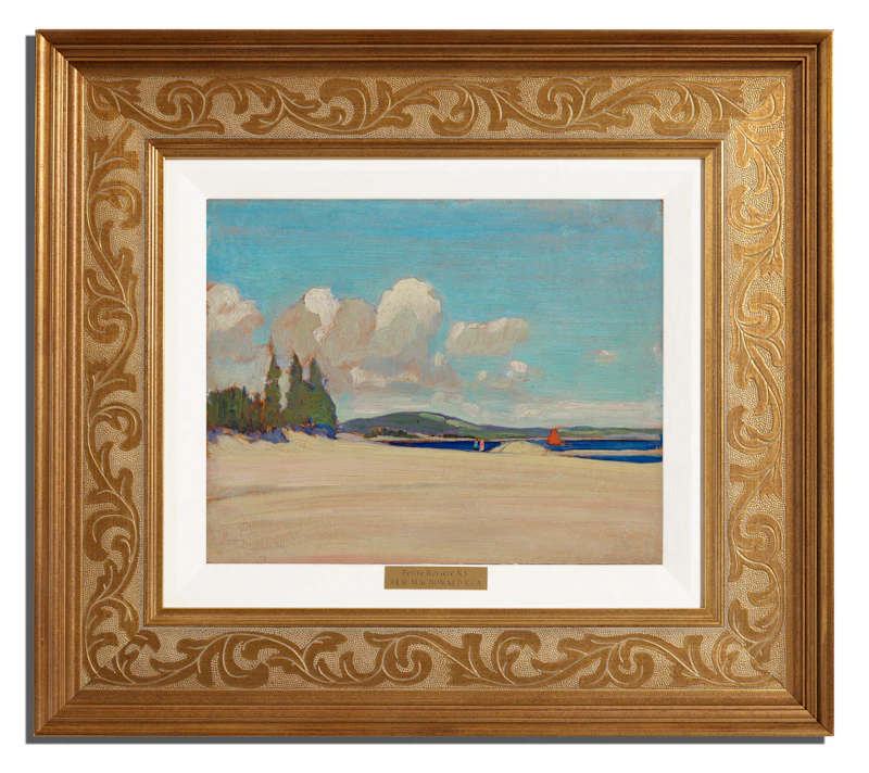 James Edward Hervey MacDonald, Petite Rivière, N.S., oil on board, 1922 - view 2