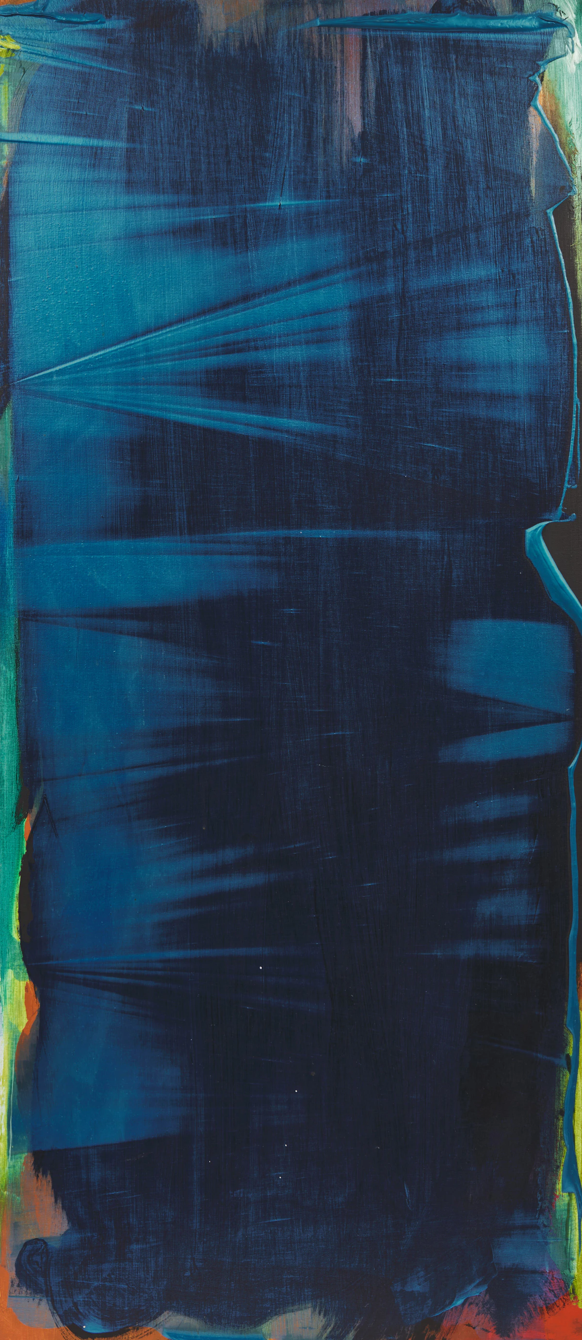 Bobby Tamo, Jungle Rhythm, acrylic on canvas, 1986