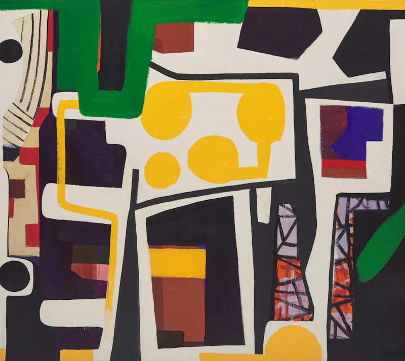 Mark Dicey, 2533-II-19, acrylic on canvas, 2019 - view 1