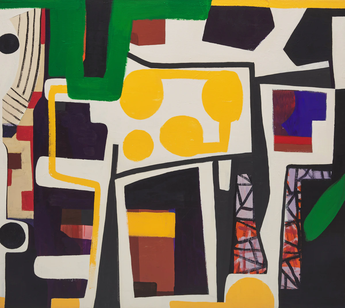 Mark Dicey, 2533-II-19, acrylic on canvas, 2019