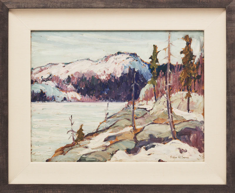 Alice Amelia Innes, Willisville, New Sudbury, Ontario, oil on board - view 2