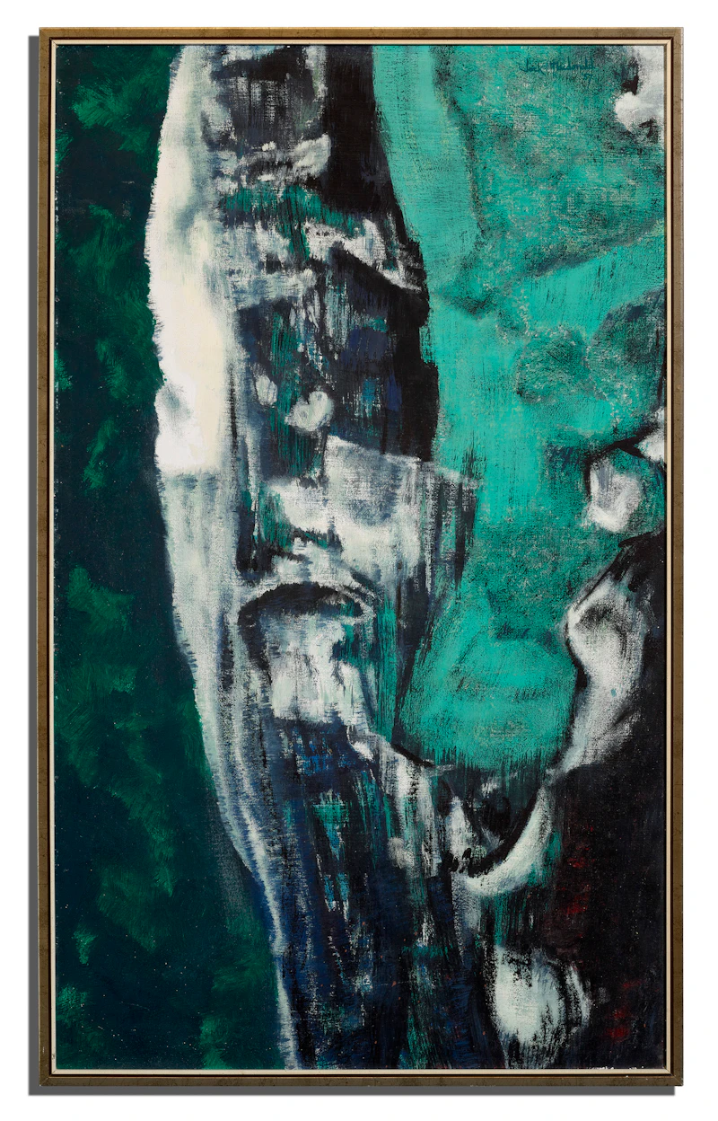 James Williamson Galloway Macdonald, North Wind, oil and Lucite 44 on board, 1957 - view 2