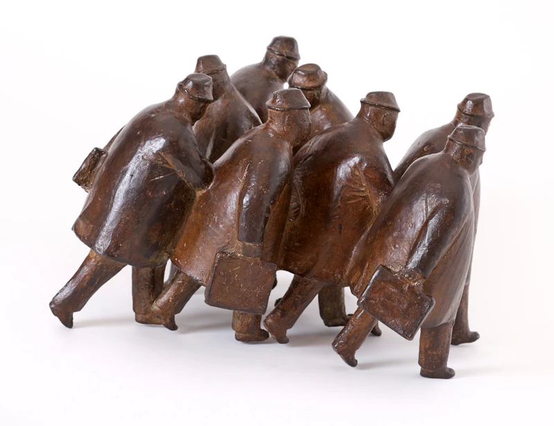 William Hodd McElcheran, Men on the Move, bronze, 1984 - view 3