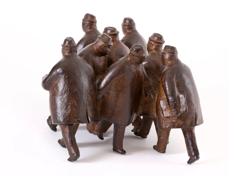 William Hodd McElcheran, Men on the Move, bronze, 1984 - view 4