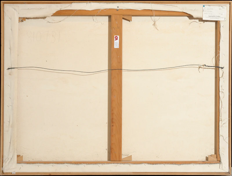 Doris Jean McCarthy, Grey Fog Arctic, oil on canvas, 1981 - view 3