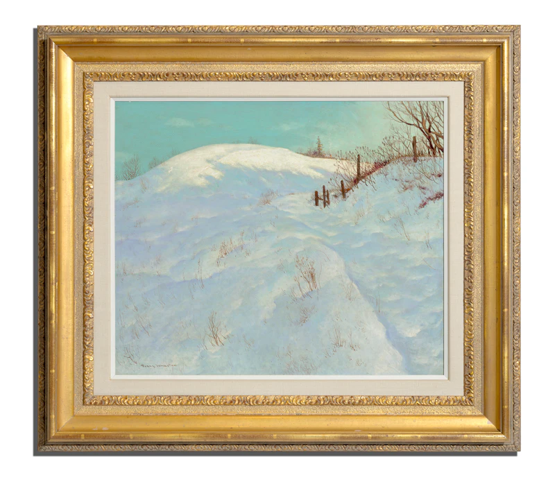 Frank Hans Johnston, The Golden Dome, oil on board - view 2