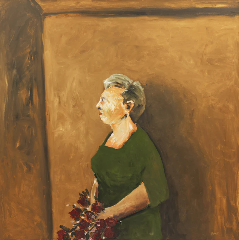 Brian Burke, Recital, oil on canvas
