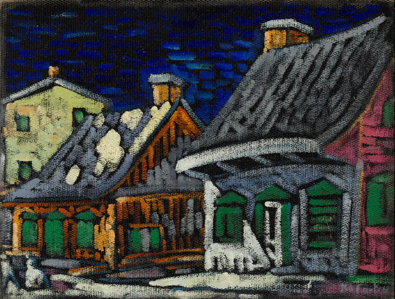 Maisons à Ste-Rose by Marc-Aurèle Fortin