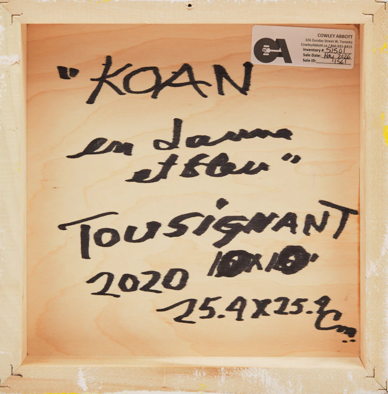 Claude Tousignant, Koan, 2020 - view 2