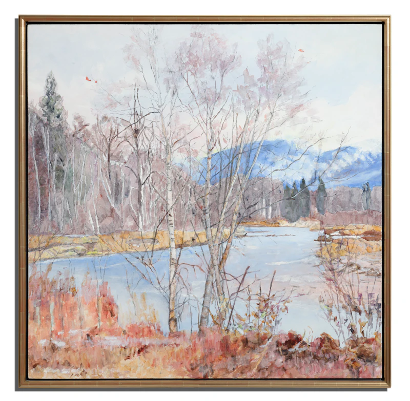 Dorothy Elsie Knowles, Drifting Clouds (AC-4-96), acrylic on canvas, 1996 - view 2