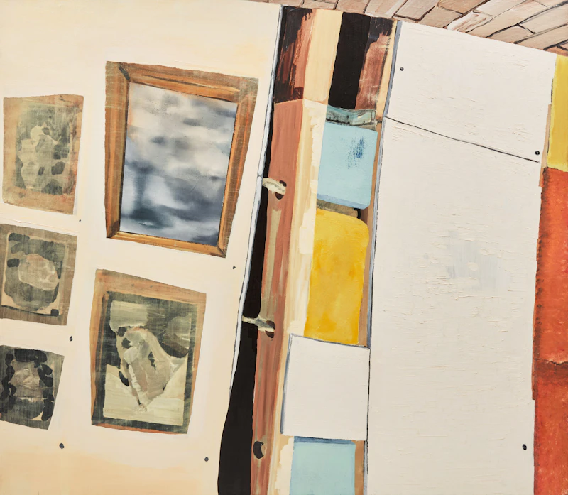 Etienne Zack, Natural Abstraction, acrylic and oil on canvas, circa 2005-2006 - view 1