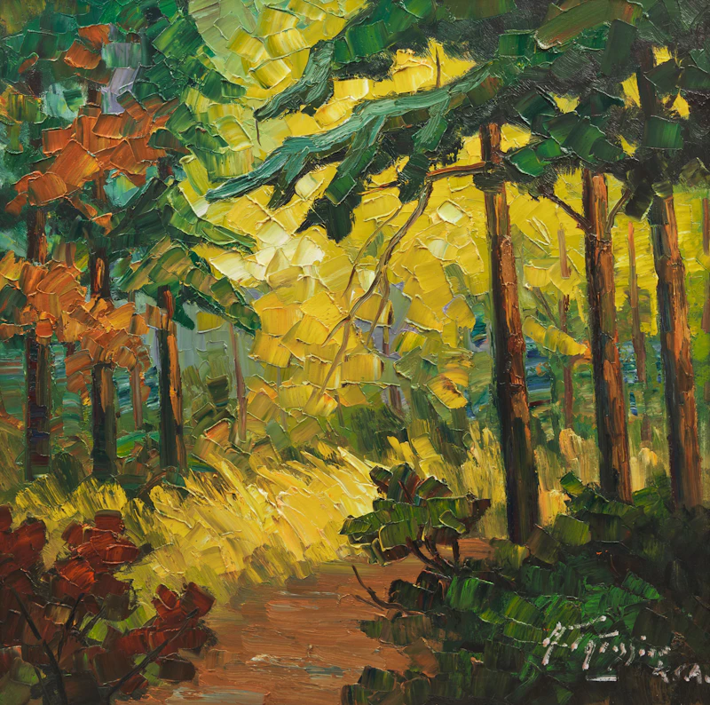 Forest Scene by Armand Tatossian