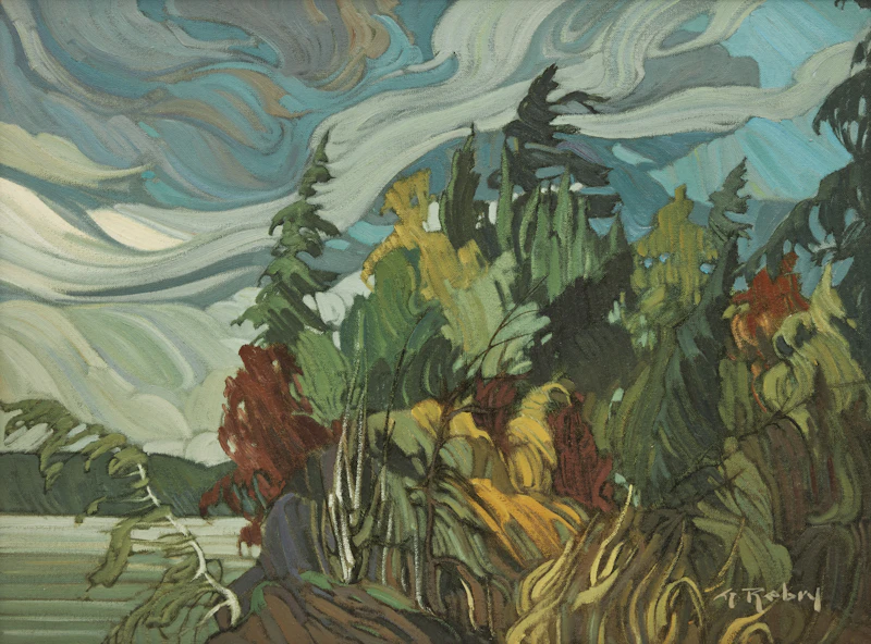 Cloudy Day by Gaston Rebry