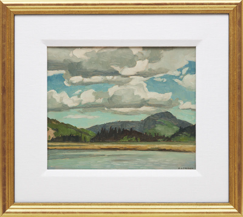 Alfred Joseph Casson, Conroy Marsh, oil on board, 1968 - view 2