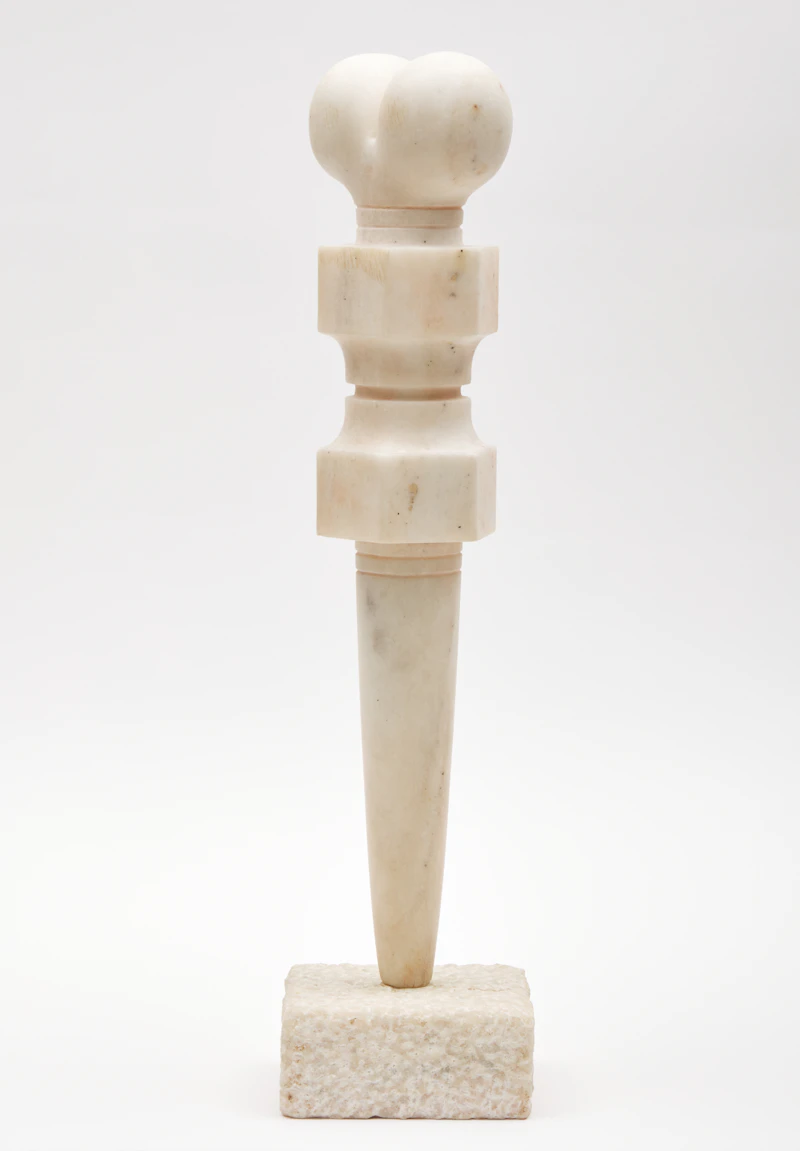 Sorel Etrog, Mannequin, marble, 1972 - view 3